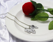 Kids Silver plated necklace    