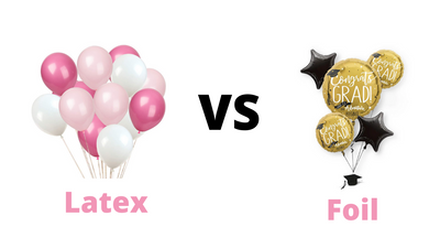 Foil vs Latex Balloons Differences