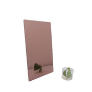 3mm Rose Gold Mirror Acrylic Sheets