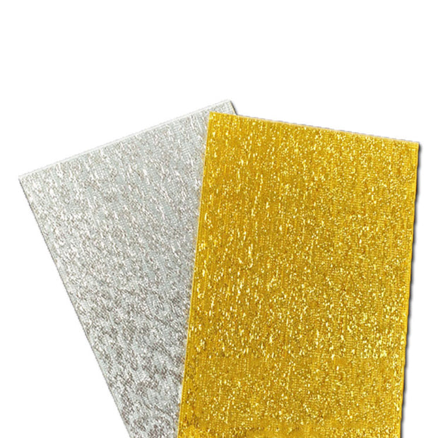 3mm Glitter Gold Colour Acrylic Sheet A1, A2, A4, A5