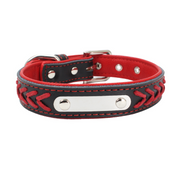 Lettering Stainless Steel Iron Dog Collar