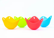 4pcs Silicone Egg Mould and Cooker Bowl Rings