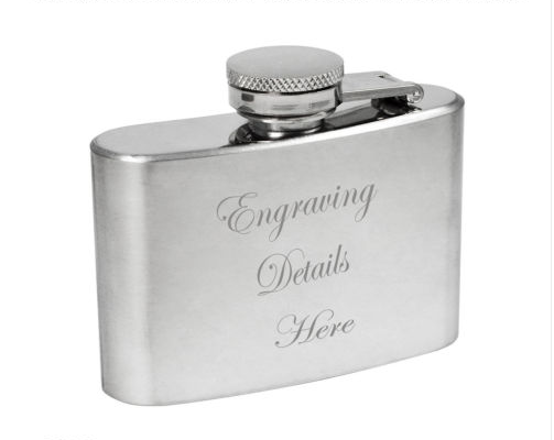 Personalized Engraves 20oz Hip Flask