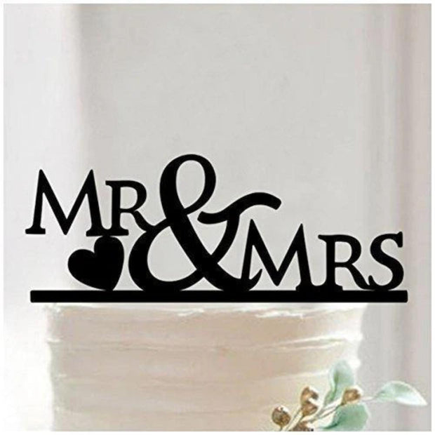 Acrylic Wedding Party Cake Toppers Pick
