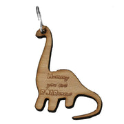 Personalised Dinosaur Key Ring 
