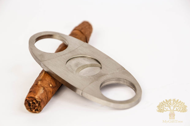 The Stainless Steel Cigar Cutter Slicer 
