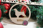 Personalized Circle Paw Pet Tag